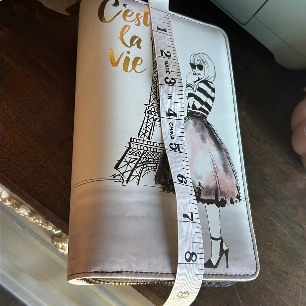 🎀 Recollections Planner Paris Theme Inserts Rare VHTF Zipper ✨🎀